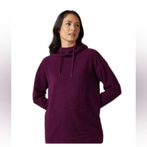 Women's 32 Degrees Sherpa Pullover Hoodie Size Medium New with Tags